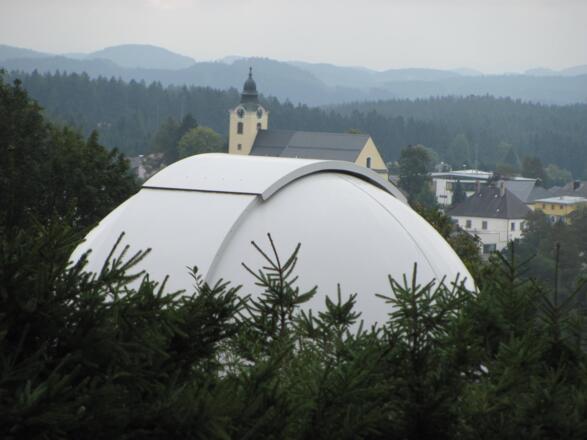 Sternwarte Wöss Außenaufnahme