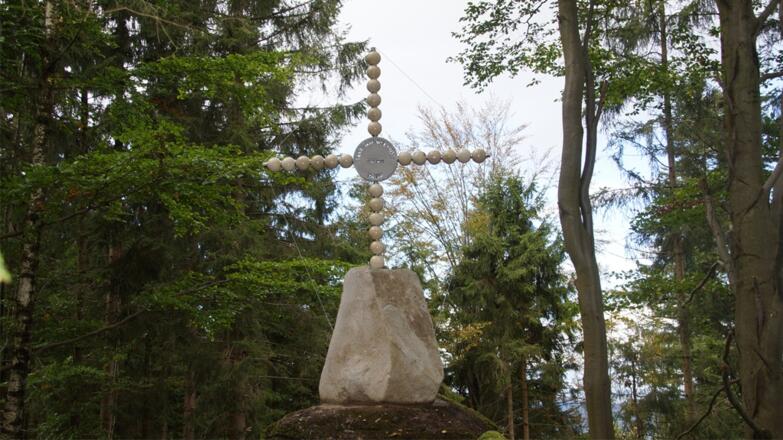 Gipfelkreuz am Leopoldschläger Berg