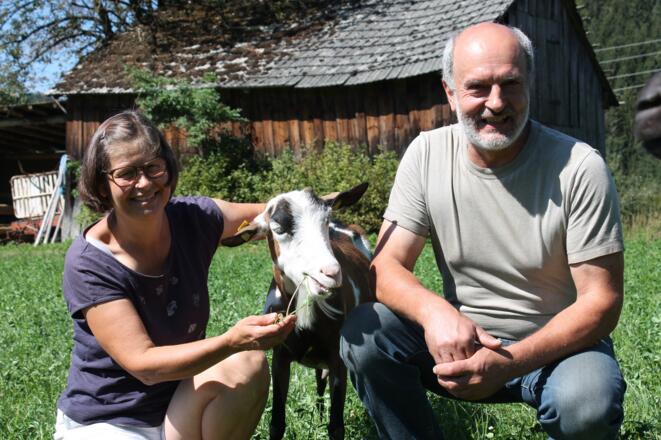 Regina und Hubert vom Biohof Mittmannsgruber