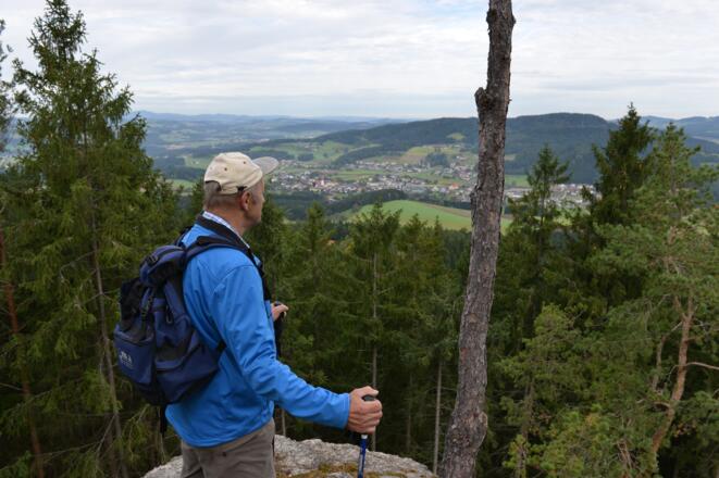 Aussicht vom Hoh Haus Buchberg