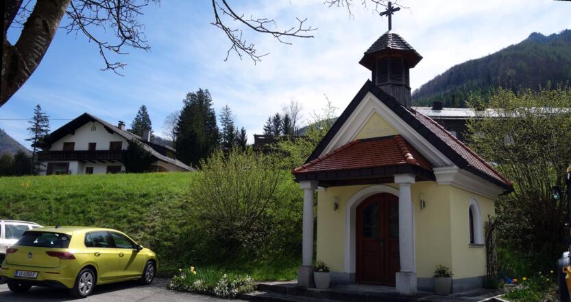 Kapelle um 510 m, Parkplatz