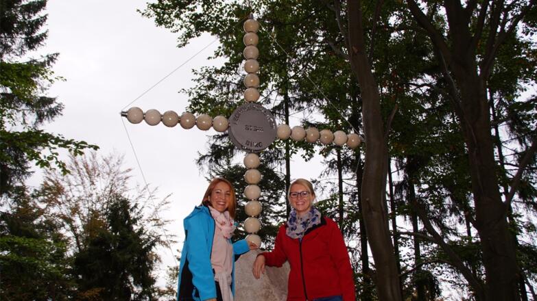Gipfelkreuz am Leopoldschläger Berg
