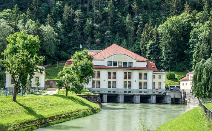 Das Saalachkraftwerk