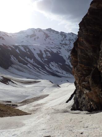 Rückblick ins Guttal, dahinter der Große Margrötzenkopf