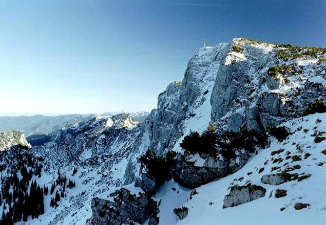 Nordwand der Benediktenwand