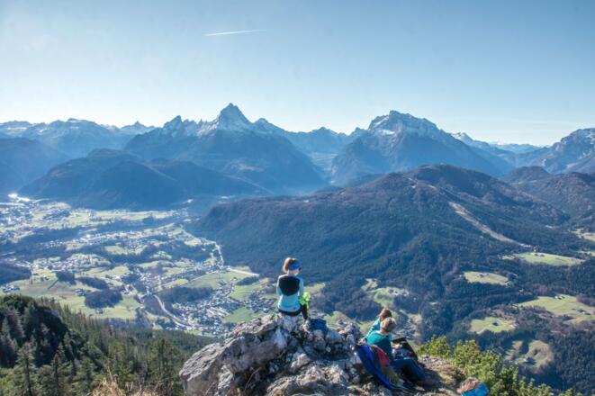 Am Gipfel des Rauhen Kopfes