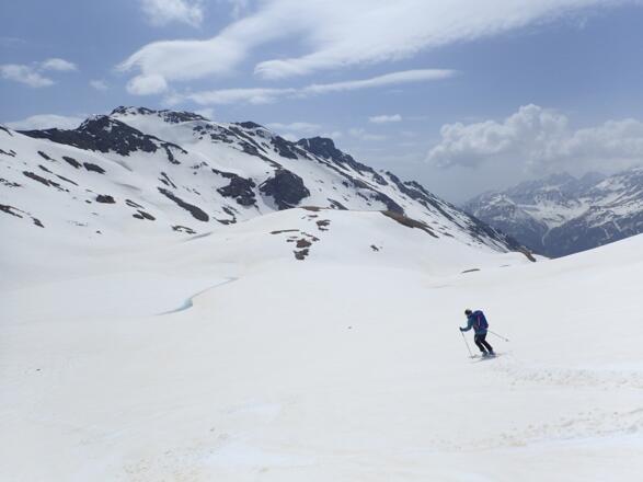 Abfahrt zum Brettersee