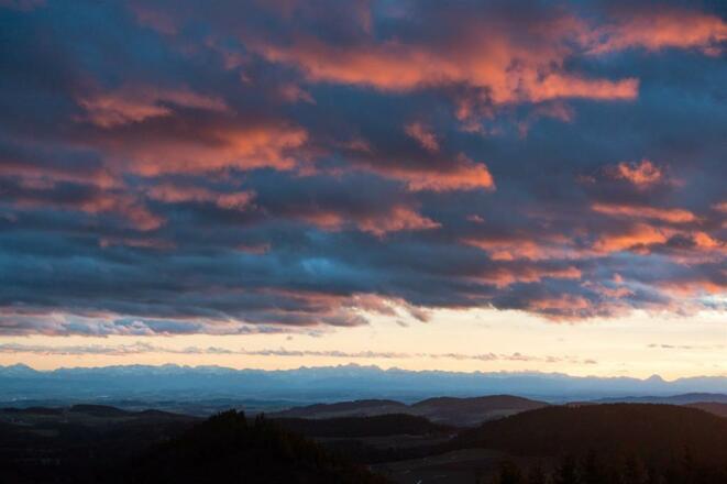 Aussicht Braunberghütte