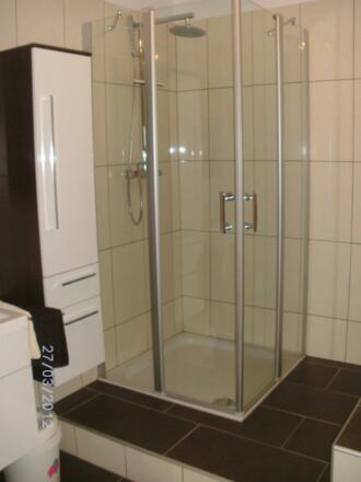 Dusche Ferienwohnung