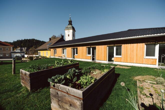 Hauseigener Gemüse-Kräuter-Garten
