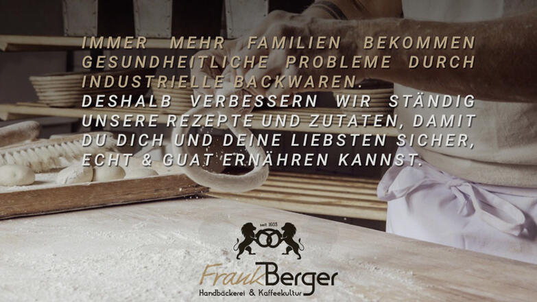 Leitspruch Frank Berger