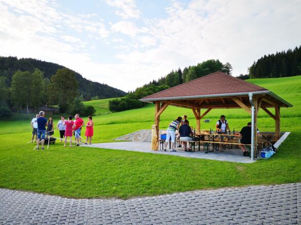 Laube/Grillplatz