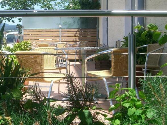 Terrasse lädt zum Verweien ein