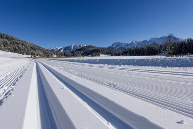 Loipe am Geroldsee