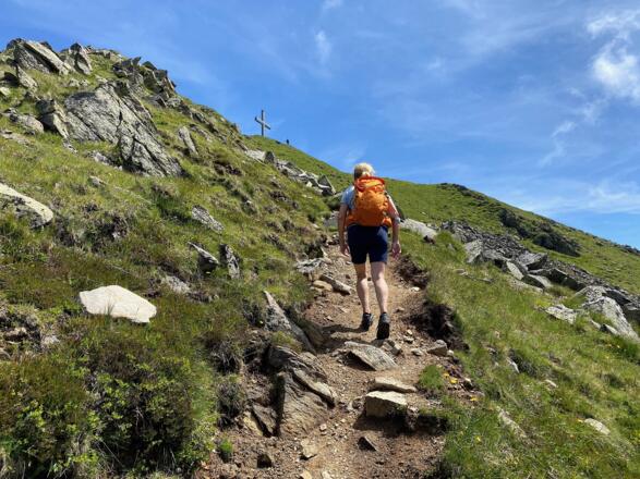 Bald ist das Gipfelziel erreicht.