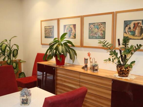 Speiseraum Hotel-Garni Hubertus