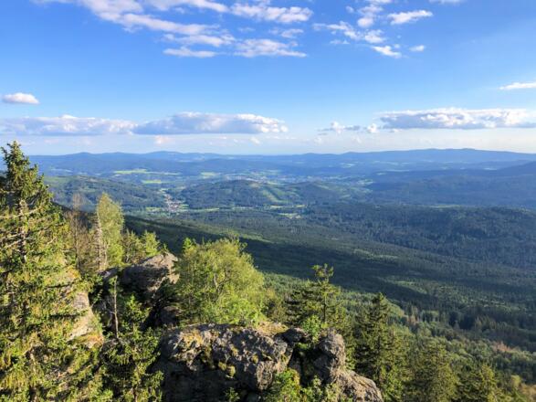 Ausblick vom Kleinen Falkenstein