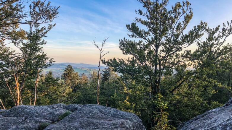 Ausblick von der Großen Kanzel