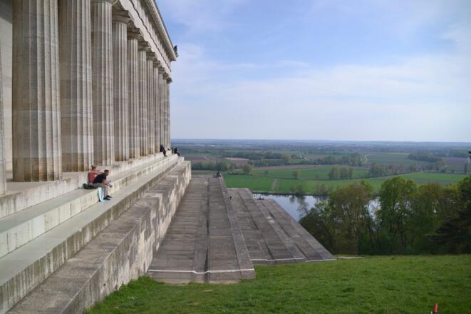 Schleifenroute - Wunderschöne Aussicht von der Walhalla