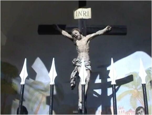 Kalvarienberg mit Kreuz