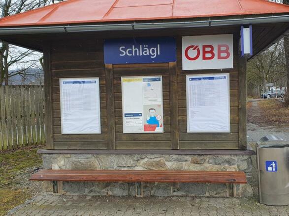 Bahnhaltestelle Schlägl