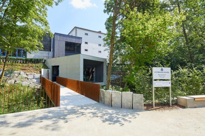 Zugang Besucherzentrum