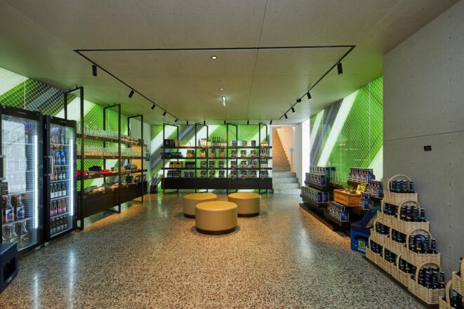 Shop im Besucherzentrum