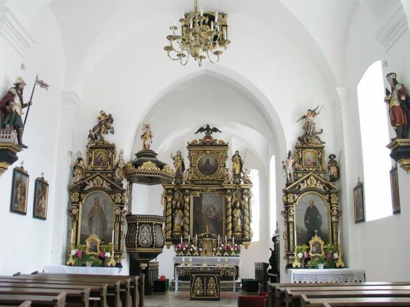 St. Wolfgang mit Altar