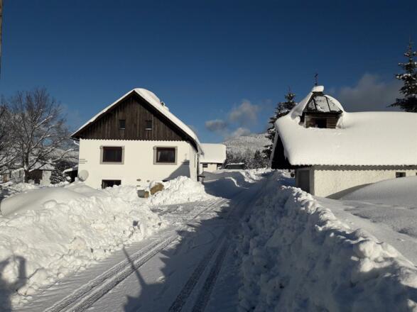 Landschaft im Winter