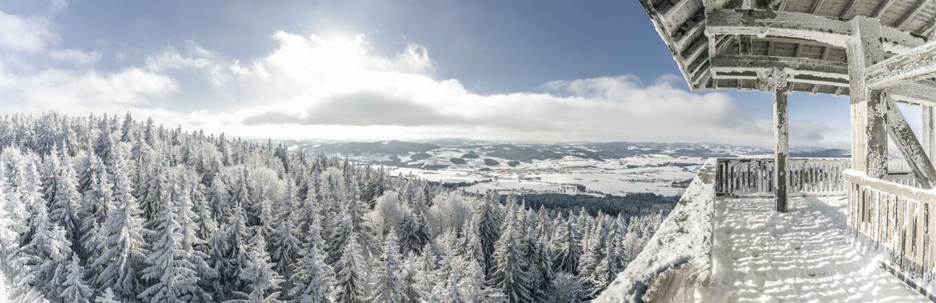 Aussichtsturm+Alpenblick+im+Winter