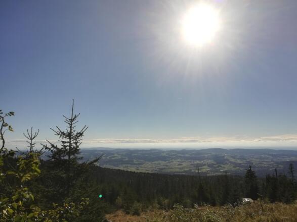Blick vom Kammweg