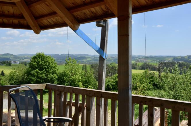 Aussicht vom Baumhaus