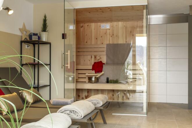 Infrarotkabine aus Zirbenholz