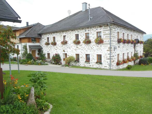 Gartenhaus im Winter