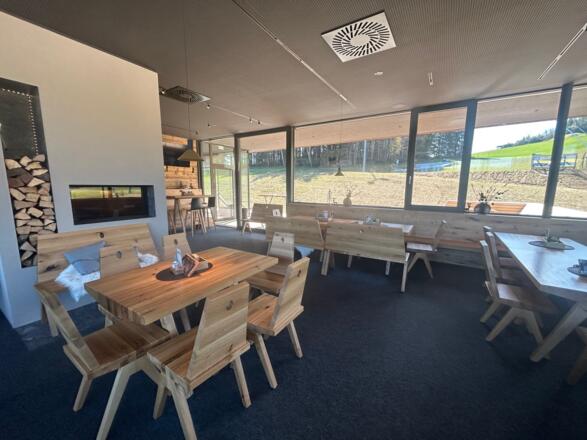 Sportarena Liebenau Gastronomie Innenansicht
