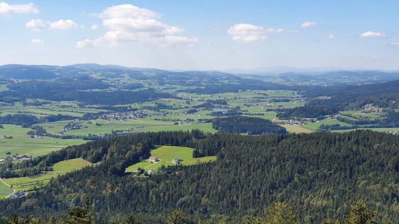 Traumhafter Weitblick bis Bayern