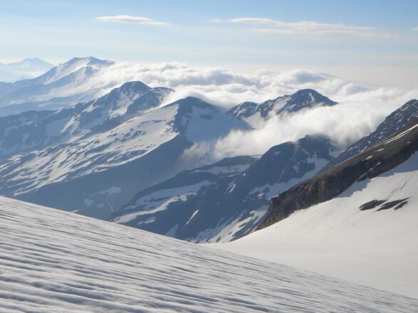 Aufstieg über den Südostgrat zum Mittleren Bärenkopf