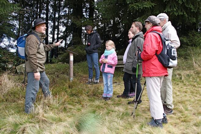 Führung bei der Ameisenstation