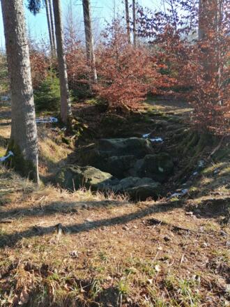 Opfersteine in der Amperschlucht