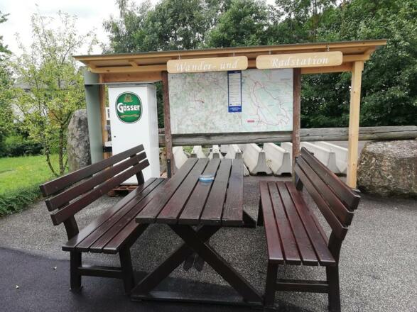 Wander- und Radstation