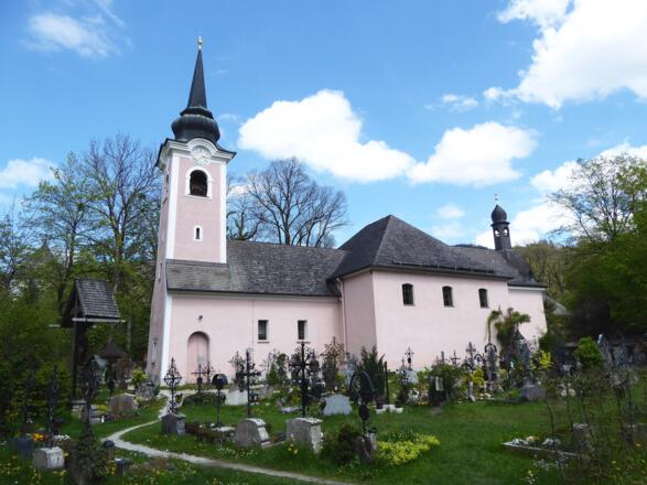 Die Wallfahrtskirche St. Jakob am Thurn.