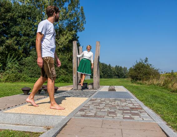 Barfußpfad am Germeringer See