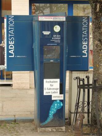 E-Tankstelle bei Cecil, Rohrbach-Berg