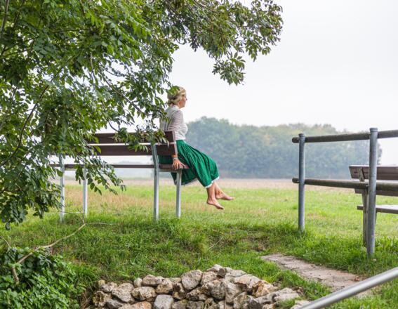 Baumelbank in Alling