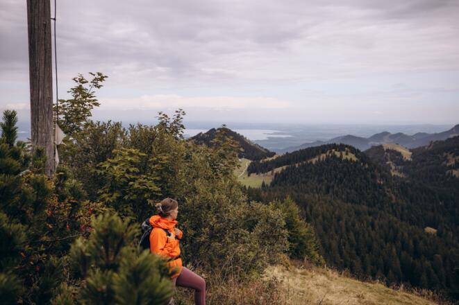 Gipfel mit Chiemseeblick