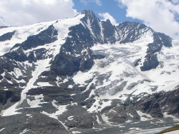 Großglockner vom Gamsgrubenweg aus gesehen