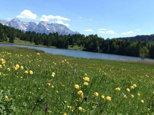 Mit dem Geroldsee, erreicht man nun den dritten See an diesem Tag.
