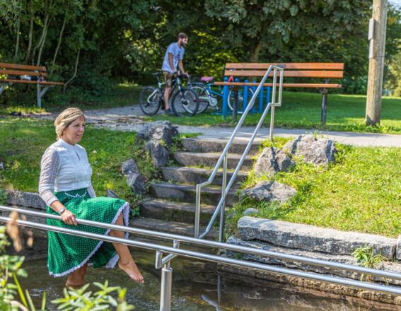 Biken und Kneippen am Germeringer See