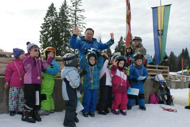 Schikurs Siegerehrung