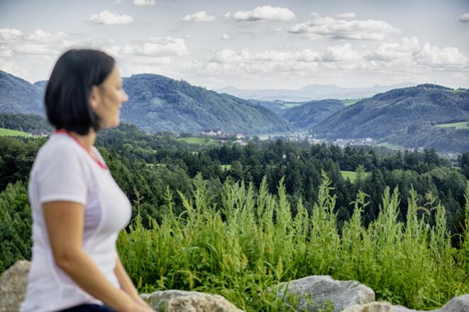 Ausssicht Grein